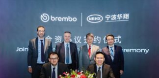 Brembo insieme con Ningbo Huaxiang Electronic per la frenata intelligente