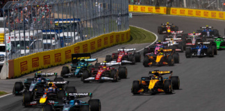 La partenza del GP del Canada
