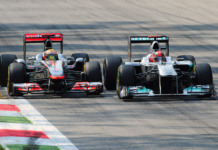 Hamilton e Schumacher