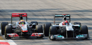 Hamilton e Schumacher