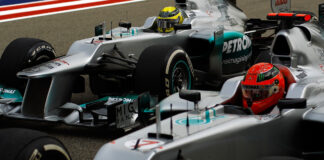 Schumacher e Rosberg