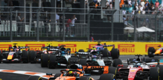 La partenza della Sprint a Miami
