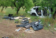 Decine di carcasse di auto rubate, cannibalizzate e incendiate trovate nel Foggiano