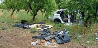Decine di carcasse di auto rubate, cannibalizzate e incendiate trovate nel Foggiano