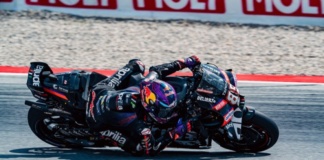 Fine settimana complicato anche per Aprilia Racing nel GP di Catalogna
