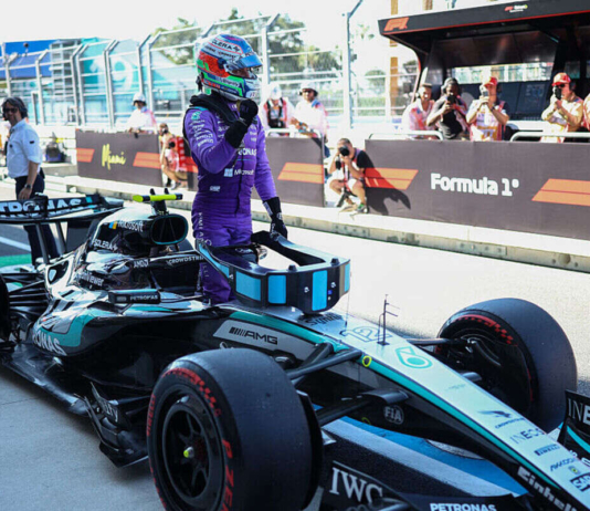 Kimi Antonelli dopo la pole nelle qualifiche di Miami