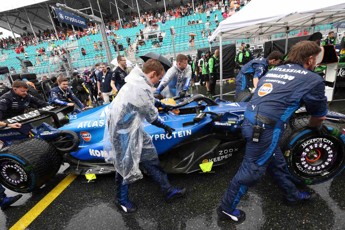 GP Miami weather: 40% risk of rain at the start, rising to 60% once the ...