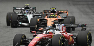 Leclerc, Norris e Antonelli