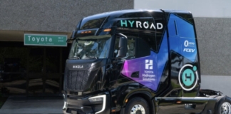 Idrogeno, accordo Toyota-Hyroad per 40 camion a celle a combustibile negli Usa