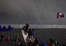 In Montreal as in Miami: the rain arrives (maybe) and the FIA imposes the Rain Hazard protocol F1 GP Canada 2024, Montreal: il cielo carico di pioggia nell