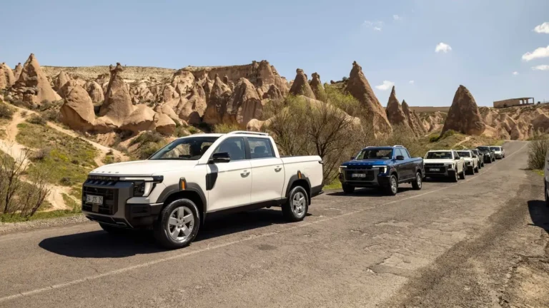 Lanzamiento global de la pickup Musso de KG Mobility en Turquía