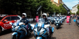 La polizia si prepara a scortare la 109/a edizione del Giro d'Italia