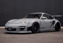 Liberty Walk Customizes Porsche 911 997 with Widebody Kit