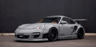 Liberty Walk Customizes Porsche 911 997 with Widebody Kit