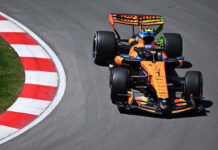 McLaren monopolizes the second row but fails (for now) the new wing
