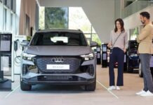 Neue E-Auto-Kaufprämie: Autohändlerverband fordert weitere Unterstützung Audi-Handel-Elektroauto