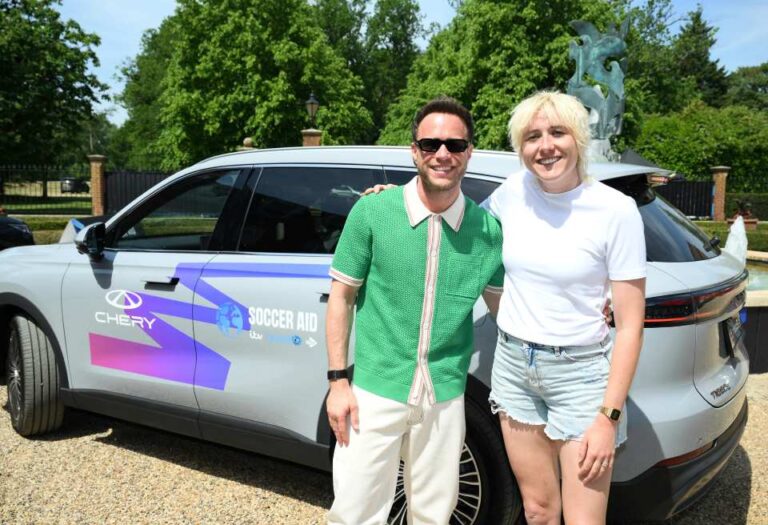 CHERY helps Soccer Aid stars kick off Training Week