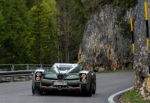 Pagani Utopia Roadster, 1500 km percorsi con i pneumatici Pirelli Cyber Tyre