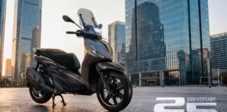 Piaggio Beverly celebra i suoi primi 25 anni con una versione speciale