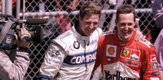 Ralf e Michael Schumacher nel GP Canada 2001