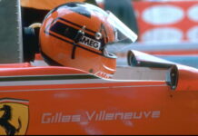 Record auction for Gilles Villeneuve's last helmet in the race: 1.25 million dollars
