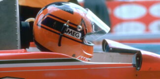 Record auction for Gilles Villeneuve's last helmet in the race: 1.25 million dollars
