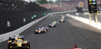 Newgarden al comando della 500 Miglia Indianapolis 2024 con la Penske