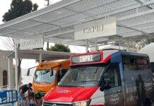 Sui bus di Capri da metà giugno addio al contante a bordo