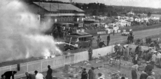 24 Ore di Le Mans 1955: i soccorsi dopo il 