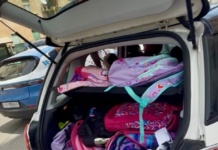 Una Fiat 500L come scuolabus abusivo, 14 ragazzini a bordo