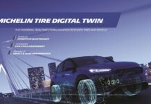 Veicolo e pneumatici con Michelin dialogano per la sicurezza