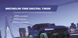 Veicolo e pneumatici con Michelin dialogano per la sicurezza
