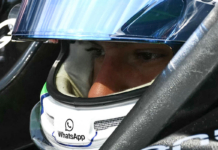 Kimi Antonelli nella partenza della Sprint di Miami