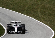 Cadillac pit lane Austria 2026