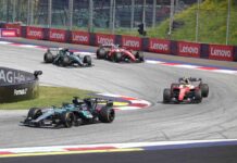 Battaglia in Austria tra Russell, Hamilton, Leclerc e Antonelli
