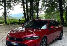 Honda Civic full hybrid, hatchback totale