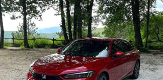Honda Civic full hybrid, hatchback totale