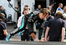 Russell disaster: drive-through for not serving the 5 second penalty
