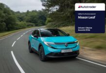 Yeni Nissan LEAF, Autotrader Drivers' Choice Ödülleri 2026'da Editörün Seçimi seçildi
