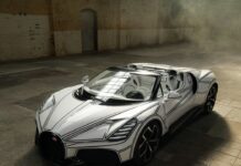Bugatti Mistral Blanc Éternel, one-off con inserti in porcellana - Mondo Motori