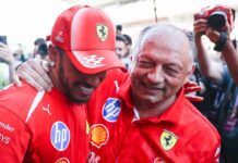 Hamilton penalty, Vasseur: “The sensors say the car didn’t move” Vasseur Hamilton