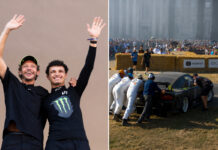 Lando Norris e Valentino Rossi al Festival of Speed di Goodwood 2026 - Foto Media Festival of Speed Goodwood