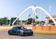 Il prototipo di Alpine A110 Future fa la prima apparizione a Goodwood
