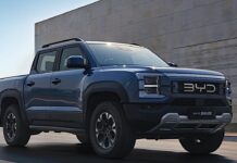 Passerella a Goodwood per pick-up super hybrid Byd Shark