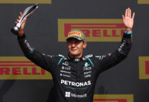 Russell, luck isn’t enough: “I’ll smile if I understand why I was so slow in qualifying” Russell podio Silverstone 2026